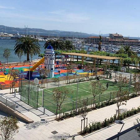 Edificio El Parque Apartment Sanxenxo Bagian luar foto