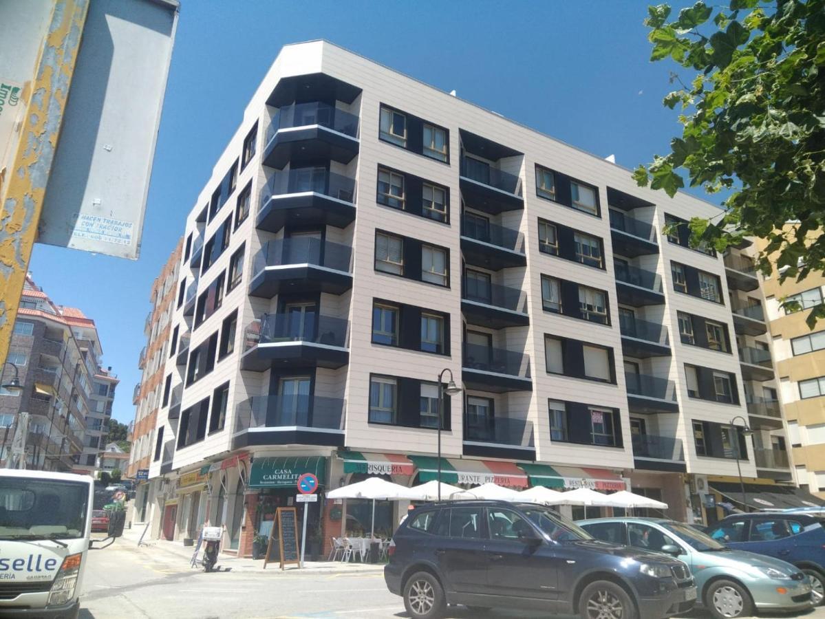 Edificio El Parque Apartment Sanxenxo Bagian luar foto
